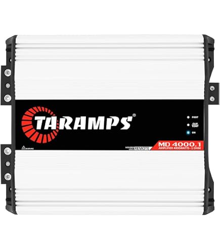 Amazon.com: Taramp's MD 1800.1 1 Ohm 1800 Watts Class D Full Range